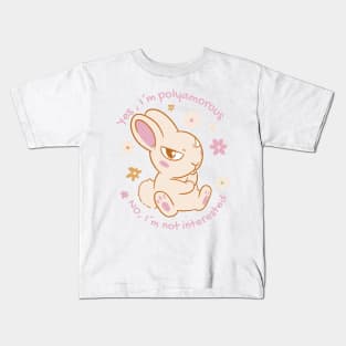 Bunny Polyamorous   P R t shirt Kids T-Shirt